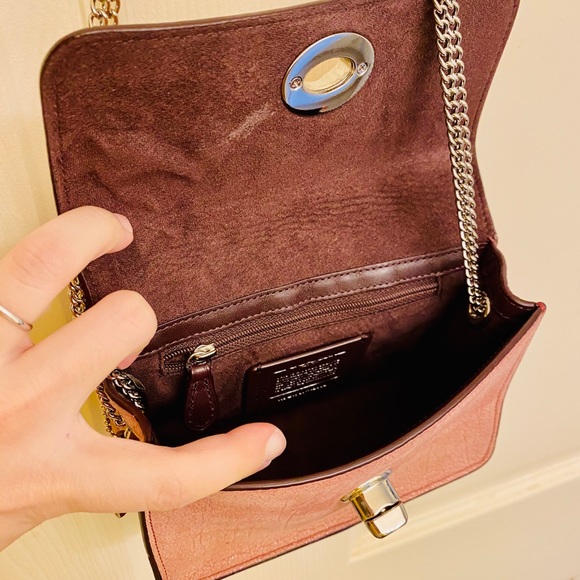 Coach Bowery Leather Shoulder Crossbody Bag - Picture 4 of 5